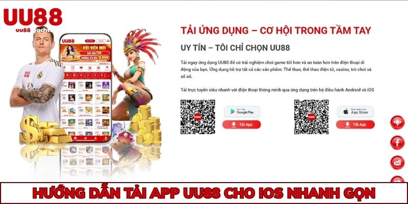 Hướng dẫn tải app uu88 cho IOS nhanh gọn nhất